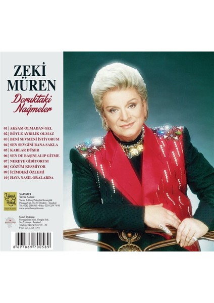 Zeki Müren Doruktaki Nağmeler - CD fiyatları