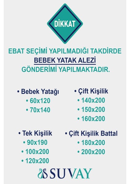 %100 Pamuklu Su Sıvı Geçirmez Kapitone Lastikli Alez Tek Çift Kişilik Kapitoneli Yatak Alezi