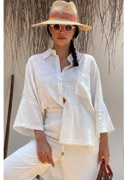 Düşük Kollu Oversize Gömlek modelleri