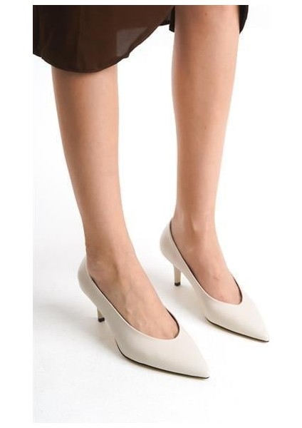 Kadın Bno Bej Gova Stiletto Ayakkabı fiyatları
