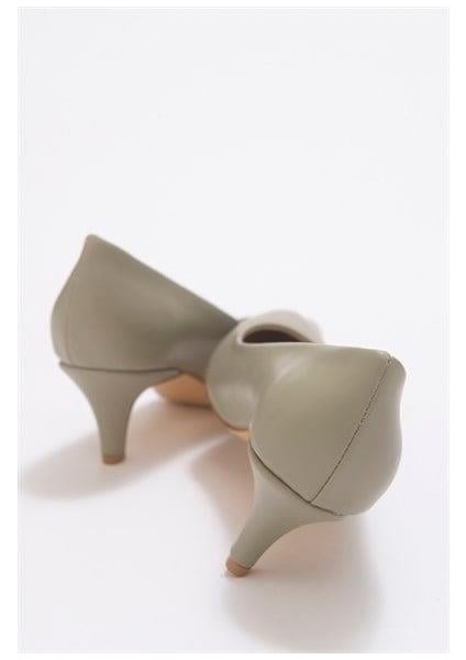 Kadın Ptra Soft Yeşil Cilt Stiletto fiyatları