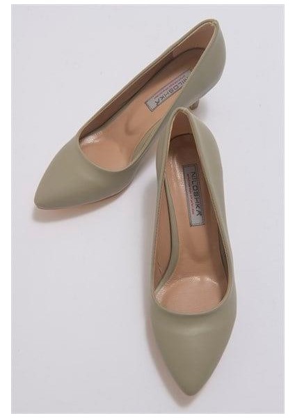Kadın Ptra Soft Yeşil Cilt Stiletto indirimleri