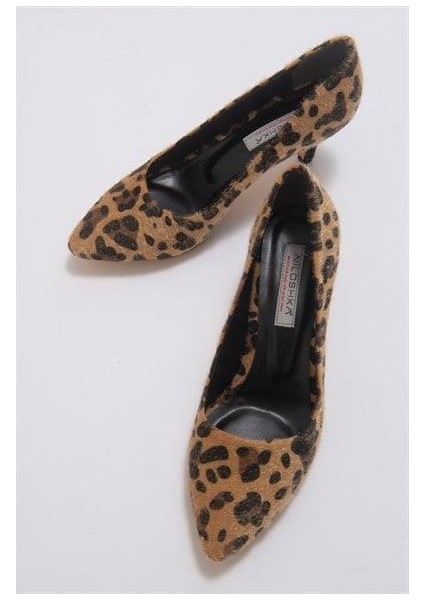Kadın Ptra Leopar Stiletto indirimleri