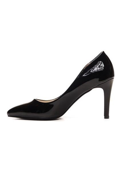 Kadın Drss Black Rugan Stiletto Ayakkabı fırsatları