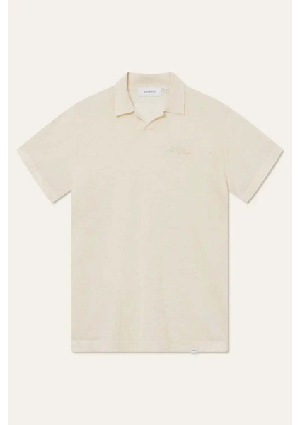 Emmanuel Polo Knit Erkekler Için - Ivory Renk ve Konforlu Kesim