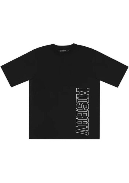 100% Pamuk Siyah Spring Breakers T-Shirt - Erkekler Için Şık ve Rahat