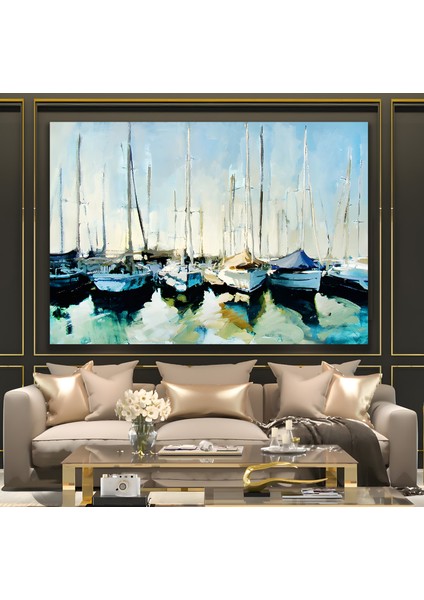 Yelkenliler Kanvas Tablo fiyatları