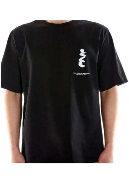 Siyah Boulders Ss T-Shirt - Erkekler Için Şık ve Rahat Tasarım
