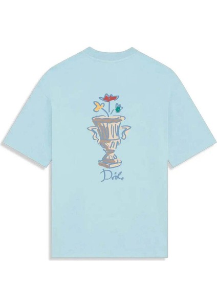 Le T-Shirt Vase: %100 Pamuk, Riblendi Yaka ile Şık ve Rahat Tasarım