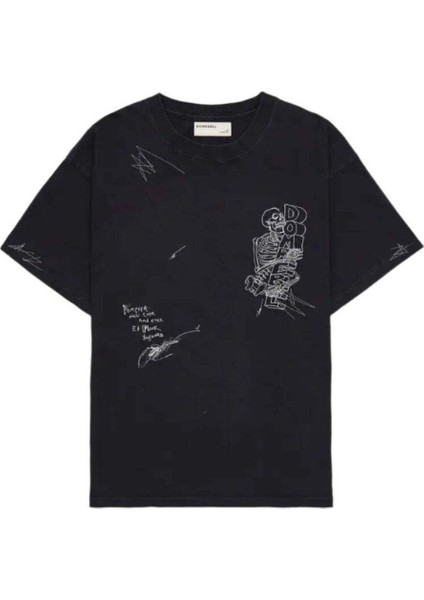 Canada'da Üretilen Conflict T-Shirt - Orijinal Sanat Baskılı, Regular Fit Erkek Tişört