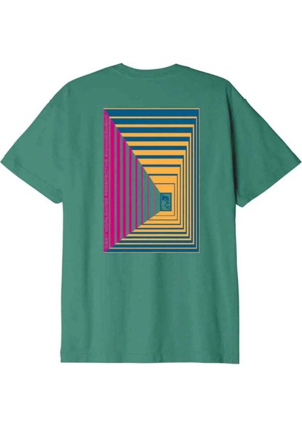 Obey Op Perspective T-Shirt - Klasik ve Rahat Kesim Tasarım