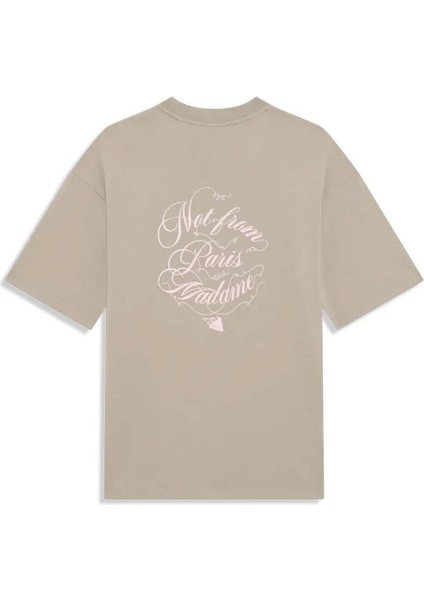 100% Pamuk Slogan Vignes T-Shirt - Rahat Kesim ve Şık Tasarım fiyatları