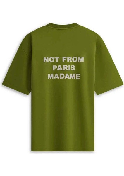 Le T-Shirt Slogan: Ön ve Arkada Slogan Baskılı, 100% Pamuk, Regular Fit Tişört fiyatları