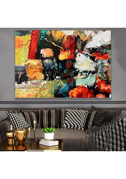 Soyut Desen Kanvas Tablo modelleri