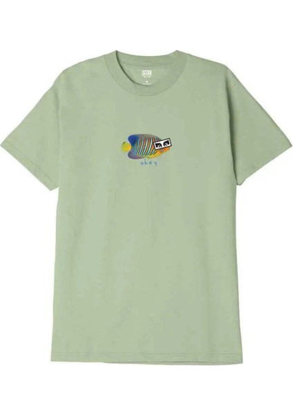 Obey Tropical Fish T-Shirt - Regular Fit Klasik Tişört