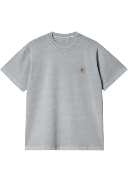 %100 Pamuk Gri Erkek Tişört - S/s Vista T-Shirt