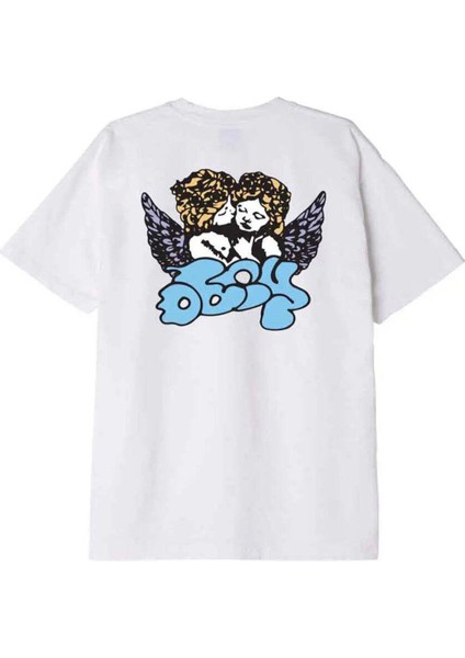 Cherubs T-Shirt - Regular Fit, %100 Pamuklu Klasik Tişört
