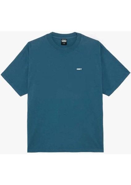 Obey Bold Icon Heavyweight T-Shirt - %100 Pamuk, Grafik Baskılı ve Rahat Kesim fiyatları