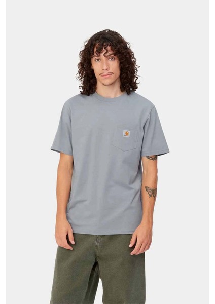 S/s Cep Tişört - Pamuk Jersey, Klasik Carhartt Wıp Etiket ile Şık Tasarım modelleri