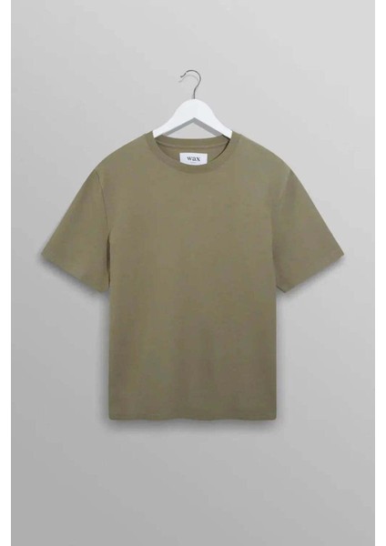 Dean Ss T-Shirt Jolt Green: Rahat Kesim, Organik Pamuklu, Erkekler Için Şıklık