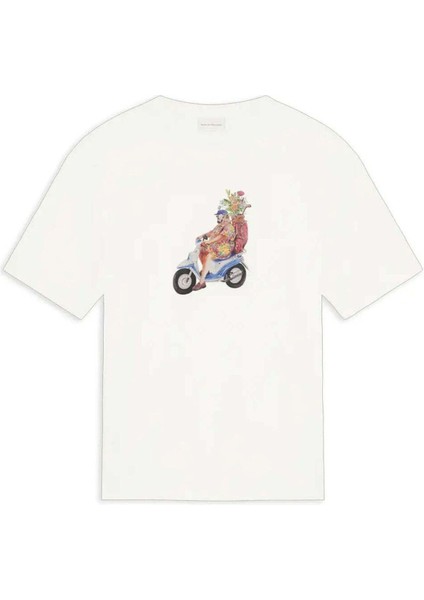 Le T-Shirt Golfeur: %100 Pamuk, Ribanalı, Önü Golfeur Desenli Erkek T-Shirt