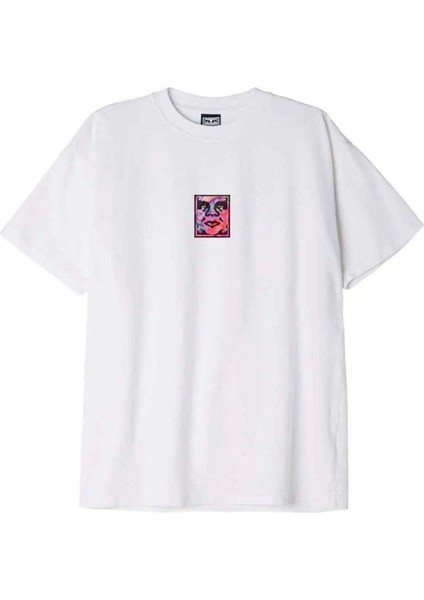 Obey Rainbow Icon T-Shirt - Kutu Kesim Ağır Tişört ile Tarzınızı Yansıtın
