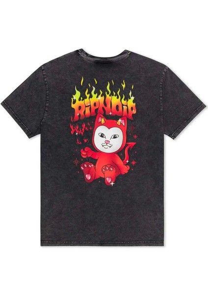 Korkutucu Sevimli T-Shirt | %100 Pamuk, Siyah, Doğru Beden Uyumlu fiyatları