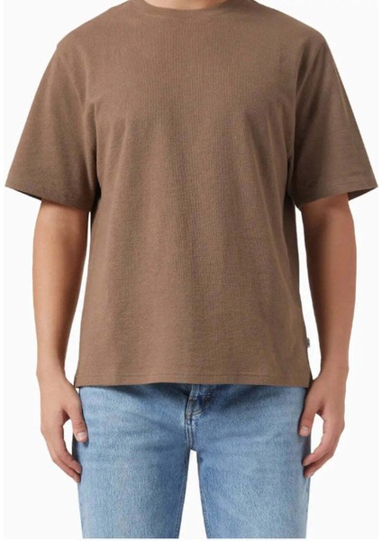 Dean Ss Tişört - Kahverengi Erkek T-Shirts | Konfor ve Şıklık