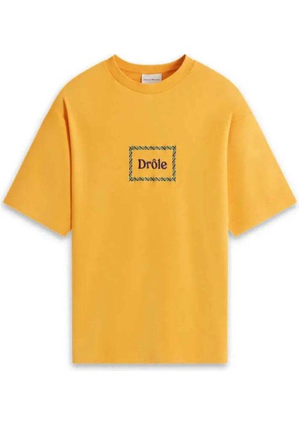 Le T-Shirt Drôle Tresse: Şık ve Rahat Fit, %100 Pamuklu Tişört