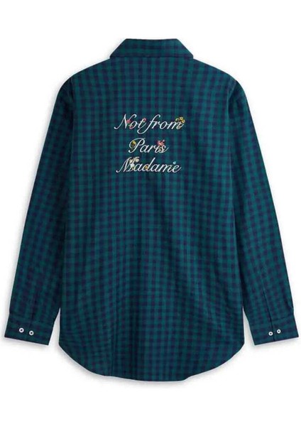 La Chemise Slogan Fleurs: Şık ve Konforlu %100 Pamuklu Kadın Gömlek fiyatları