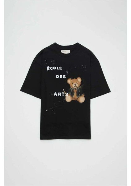 Domrebel Todd T-Shirt: 200GSM Pamuklu, Özgün Baskılı ve Rahat Kesim Tişört