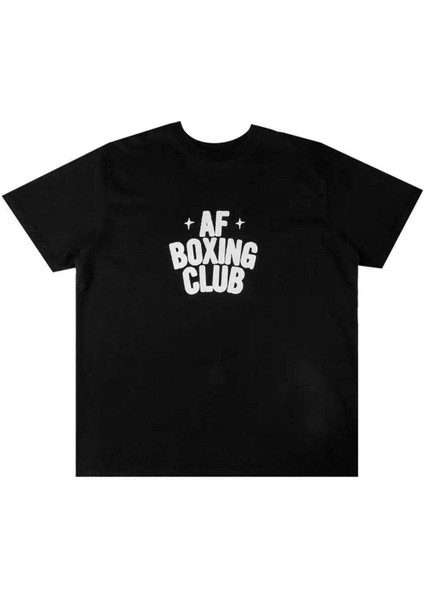 Boxing Club Tişörtü: Yüksek Kalite Pamuklu, Şık ve Rahat Tasarım