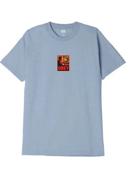 Obey Computer T-Shirt - Klasik Regular Fit Tasarım ile Tarzınızı Yansıtın