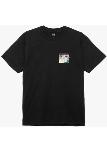 Obey Wildlife Tee - %100 Pamuklu, Ön ve Arka Basılı Klasik Tişört