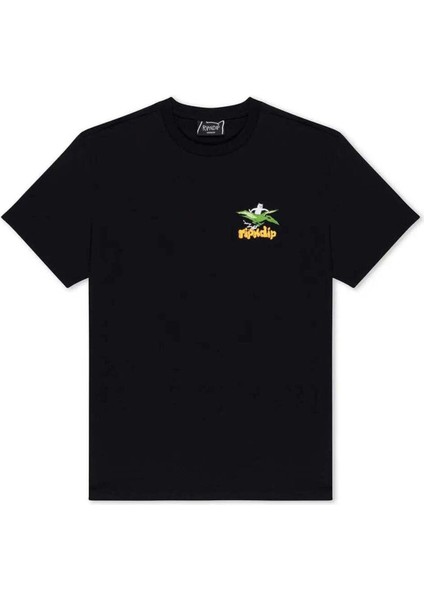 Space Bird T-Shirt - Siyah Pamuklu, True To Size ve Makinede Yıkanabilir fiyatları