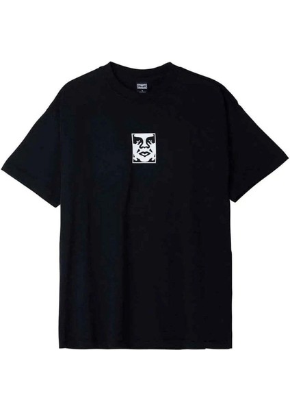 Kaliteli Icon Heavyweight T-Shirt - Siyah, %100 Pamuk, Erkekler Için