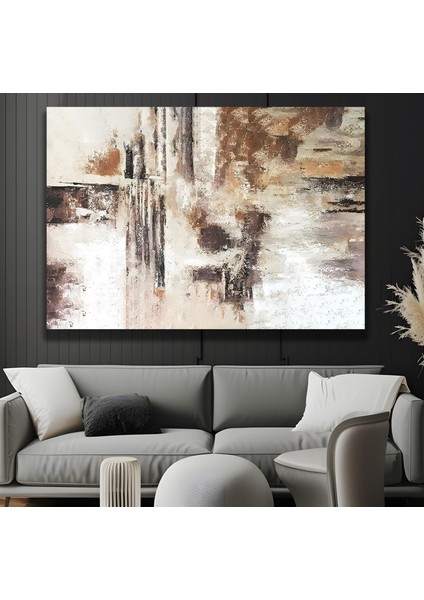 Soyut Desen Kanvas Tablo