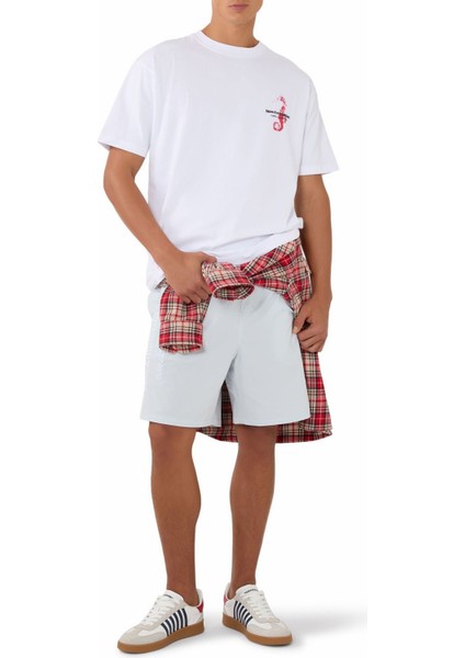 Erkek Denizatı Baskılı Tişört Regular Fit S-Xl fırsatları