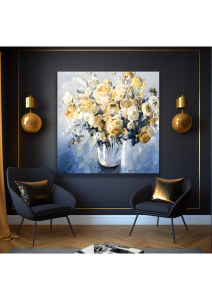 Vazodaki Çiçek Kanvas Tablo modelleri