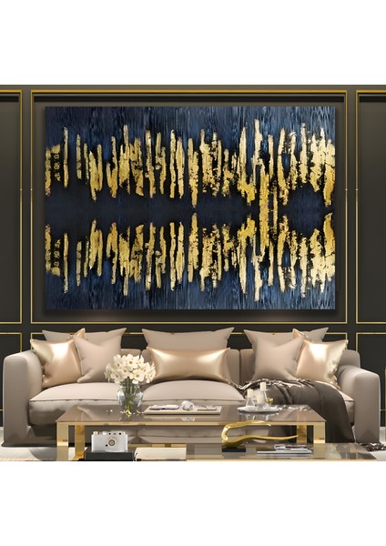 Soyut Desen Kanvas Tablo