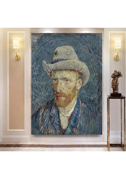1940 Ünlü Ressam Van Gogh Kanvas Tablo