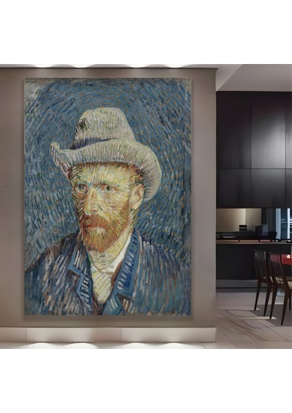 1940 Ünlü Ressam Van Gogh Kanvas Tablo fiyatları