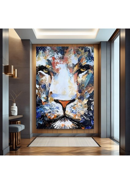 Aslan Kanvas Tablo
