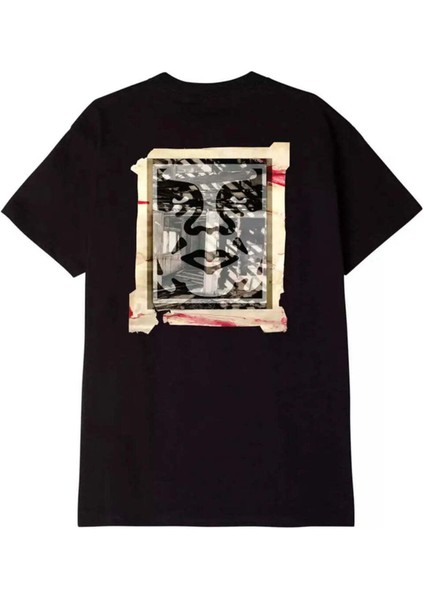 Obey Oga Fine Art Erkekler Için Klasik Fit Tişört - %100 Pamuklu
