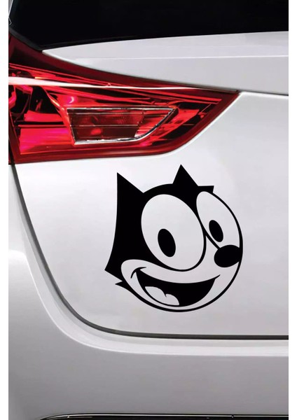 Gülen Felix - Araç, Oto, Laptop, Duvar Uyumlu Sticker 50*50 cm fiyatları