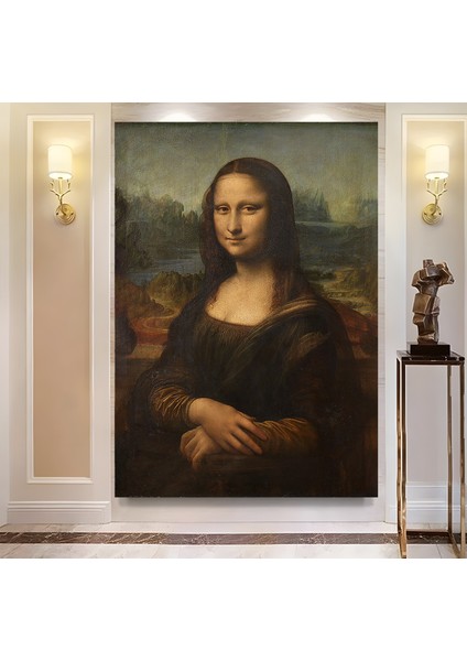 Mona Lisa, 1503, Kanvas Tablo modelleri