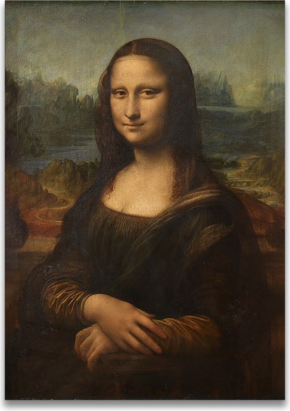 Mona Lisa, 1503, Kanvas Tablo indirimleri