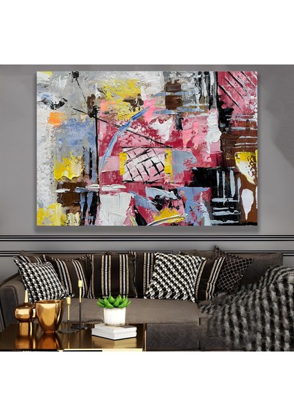 Soyut Desen Kanvas Tablo modelleri