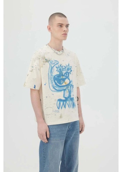 Domrebel Jerry T-Shirt: Özgün Desenli %100 Pamuklu Tişört - Kanada Üretimi modelleri