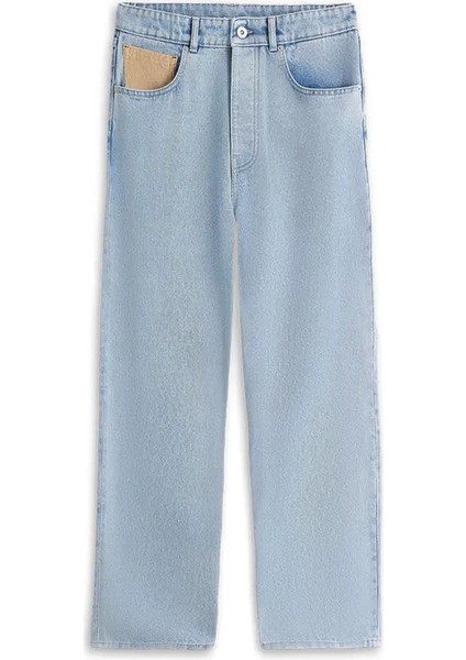 La Veste Jean Delavee Erkek Kot Ceket - %100 Pamuk, Mavi, Şık ve Rahat